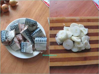 Скумбрия, запечённая в фольге
Скумбрия, запечённая в фольге