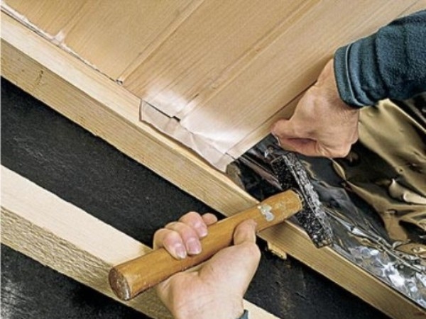 Как сделать потолок в парилке Как сделать потолок в парилке