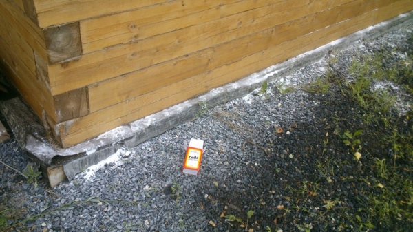 Продолжаем строительство бани весной Продолжаем строительство бани весной