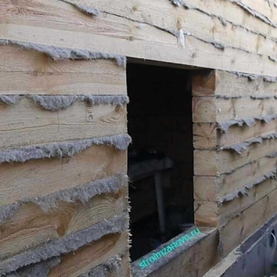 Окосячка в деревянном доме
Окосячка в деревянном доме