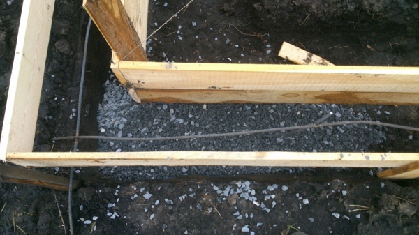 Продолжаем строительство бани весной Продолжаем строительство бани весной