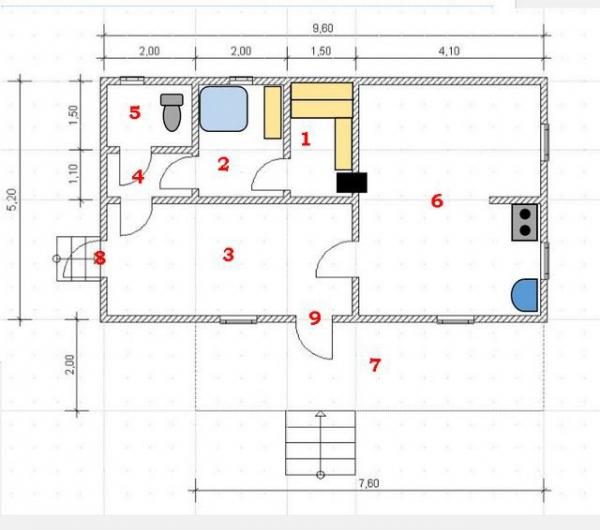 Красивые бани из бруса проекты