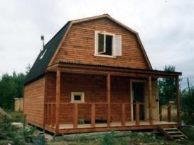 Проекты деревянных бань с мансардой Проекты деревянных бань с мансардой