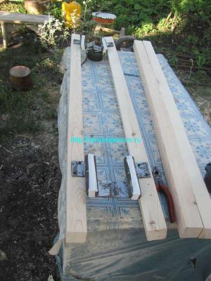  
Распашные ворота своими руками