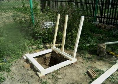 Туалет на даче своими руками. Поэтапное фото Туалет на даче своими руками. Поэтапное фото