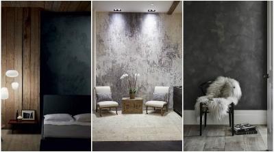 Декоративная штукатурка в интерьере: лучшие варианты + технология нанесения