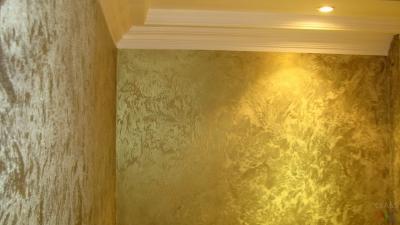Декоративная штукатурка в интерьере: лучшие варианты + технология нанесения