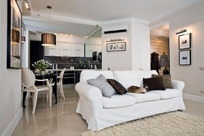 Дизайн однокомнатной квартиры 35 кв. м – фото, лучшие варианты планировок