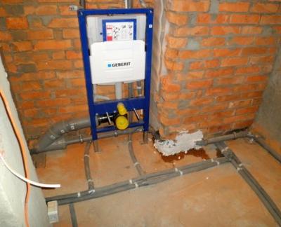 Установка и монтаж подвесного унитаза своими руками