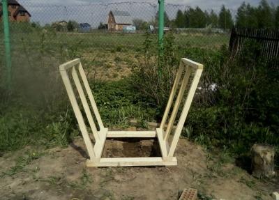 Туалет на даче своими руками. Поэтапное фото Туалет на даче своими руками. Поэтапное фото