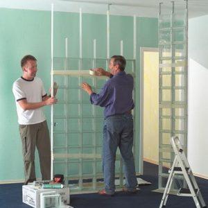 Стеклоблоки — размеры, цены и технологии монтажа Стеклоблоки — размеры, цены и технологии монтажа