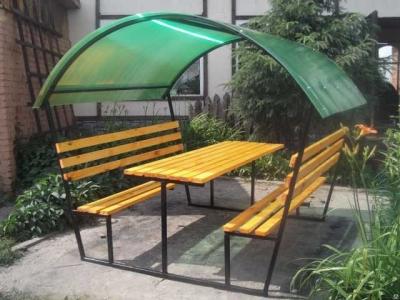 Беседки для дачи своими руками простые: стальные, деревянные, каменные