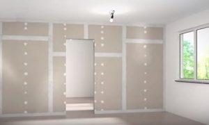 Как сделать стену из гипсокартона — подробная инструкция