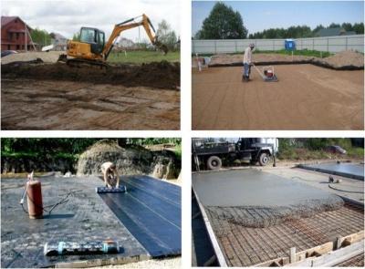 Фундамент плита своими руками пошаговая инструкция: как устроена монолитная плита фундамента и этапы строительства