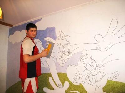 Как клеить жидкие обои — на стену, потолок, пошаговая инструкция, фото Как клеить жидкие обои — на стену, потолок, пошаговая инструкция, фото