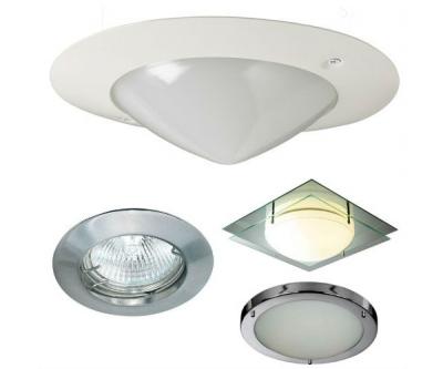 Светильники точечные в ванную комнату — выбор и установка своими руками