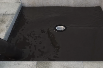 Слив для душевой кабины: устройство и установка своими руками