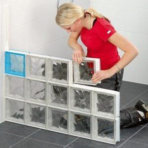 Стеклоблоки — размеры, цены и технологии монтажа Стеклоблоки — размеры, цены и технологии монтажа