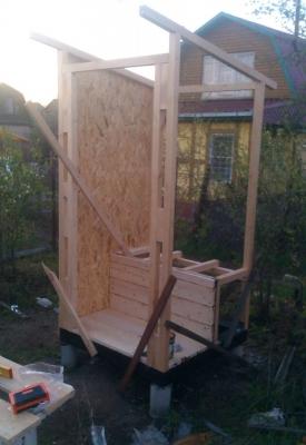 Туалет на даче своими руками. Поэтапное фото Туалет на даче своими руками. Поэтапное фото