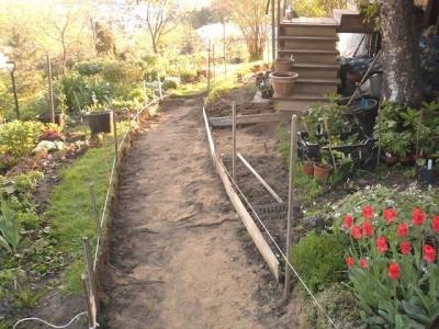 Дорожки на даче своими руками: рассмотрим процесс работ, как сделать дорожку Дорожки на даче своими руками: рассмотрим процесс работ, как сделать дорожку