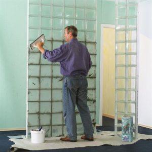 Стеклоблоки — размеры, цены и технологии монтажа Стеклоблоки — размеры, цены и технологии монтажа