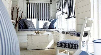 Морской стиль интерьера для загородного дома: особенности и примеры оформления Морской стиль интерьера для загородного дома: особенности и примеры оформления