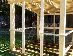 Беседки для дачи своими руками простые: стальные, деревянные, каменные