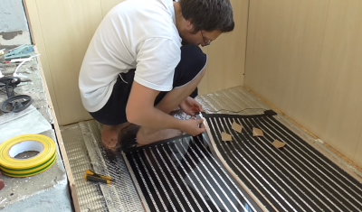 Теплый пол на балконе своими руками: монтаж инфракрасных матов под мягкие напольные покрытия