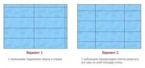 Плитка на гипсокартон в ванной