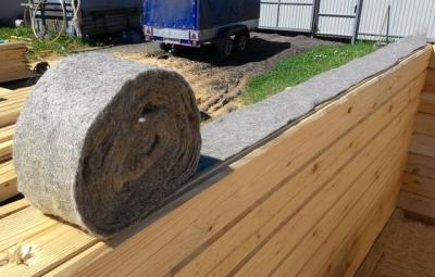 Утеплитель для бруса – какой выбрать, виды и цены, монтаж своими руками