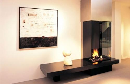 Виды каминов в интерьере