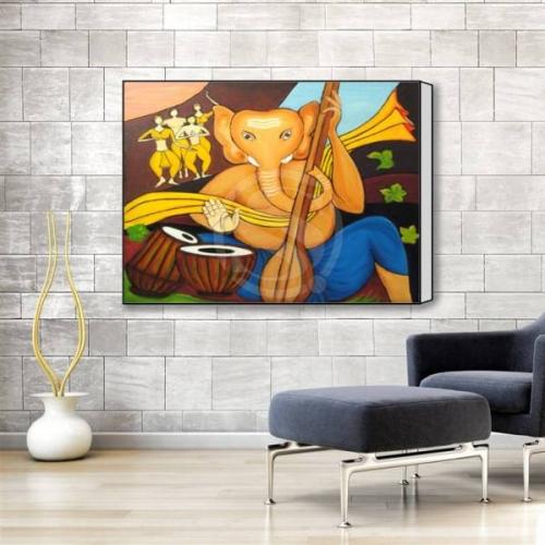 Ганеша в декоре интерьера