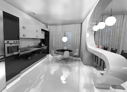 Футуризм в интерьере