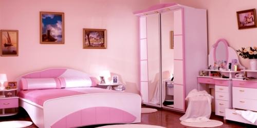 Спальня в розовом цвете Спальня в розовом цвете