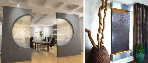 Водяная стена в интерьере Водяная стена в интерьере