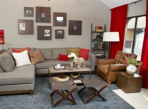 Дизайн гостиной в серых тонах Дизайн гостиной в серых тонах