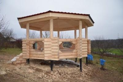 Фундамент для беседки своими руками: делаем фундамент под беседку правильно