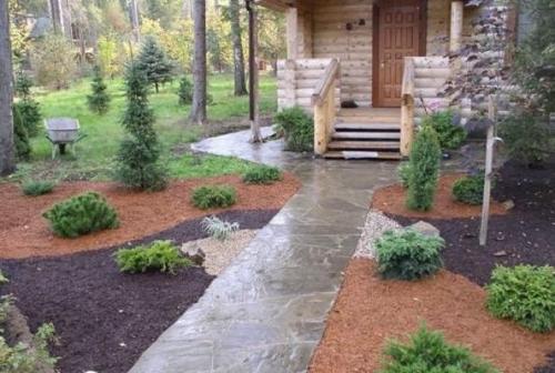 Мраморная крошка в ландшафтном дизайне