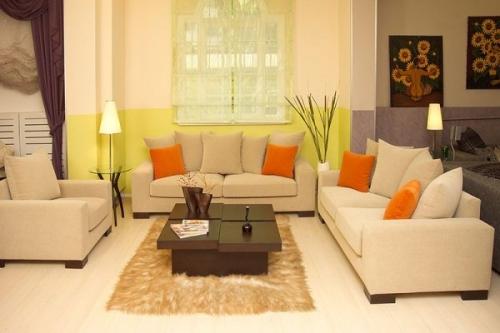 П-образные и полукруглые диваны для гостиной П-образные и полукруглые диваны для гостиной