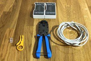 Как обжать кабель RJ-45 своими руками с инструментом и без Как обжать кабель RJ-45 своими руками с инструментом и без