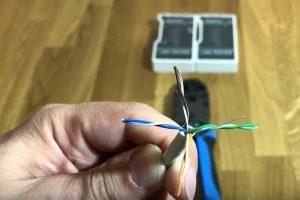 Как обжать кабель RJ-45 своими руками с инструментом и без Как обжать кабель RJ-45 своими руками с инструментом и без