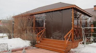 Мягкие окна для террас и беседок: советы, какие лучше купить