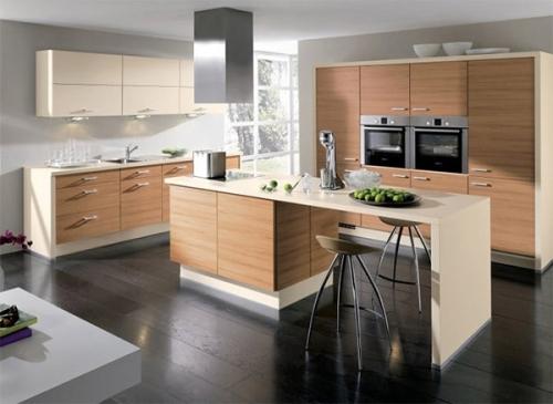 Барная стойка на кухне: варианты расположения