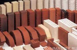 Разновидности кирпича Разновидности кирпича