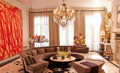 П-образные и полукруглые диваны для гостиной П-образные и полукруглые диваны для гостиной