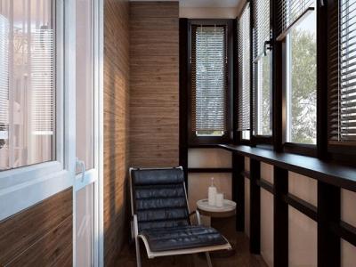 Варианты отделки балкона внутри: отделочные материалы и фото оформления Варианты отделки балкона внутри: отделочные материалы и фото оформления