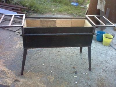 Мангал своими руками из металла: чертежи, фото, инструменты и этапы работ