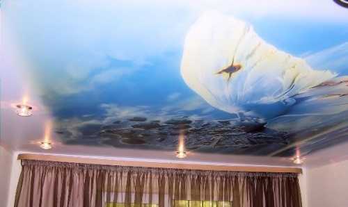 Как выбрать натяжной потолок