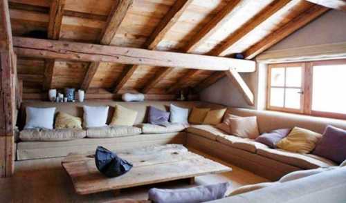 Чердак в частном доме: идеи интересного оформления