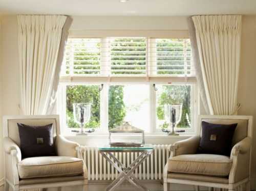 Варианты крепления штор к карнизу